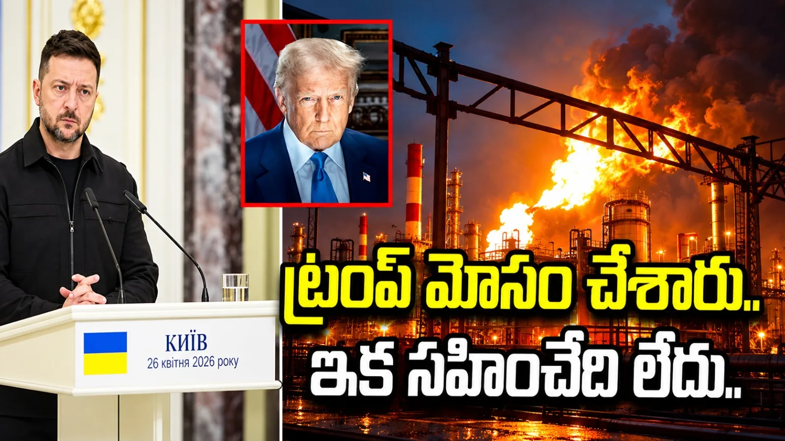 ఇంధన కాల్పుల విరమణకు ఉక్రెయిన్ గుడ్బై.. రష్యా ర్యాజాన్ రిఫైనరీపై డ్రోన్ దాడి