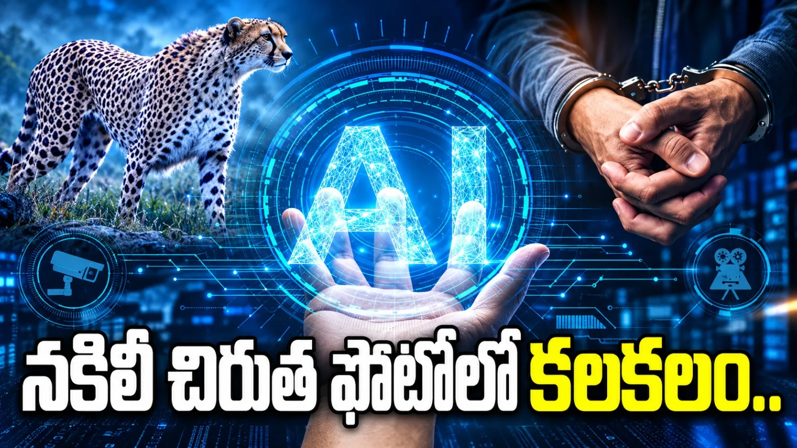 AIతో నకిలీ చిరుత ఫొటో వైరల్.. ఉప్పల్లో భయాందోళనలు, వ్యక్తి అరెస్ట్