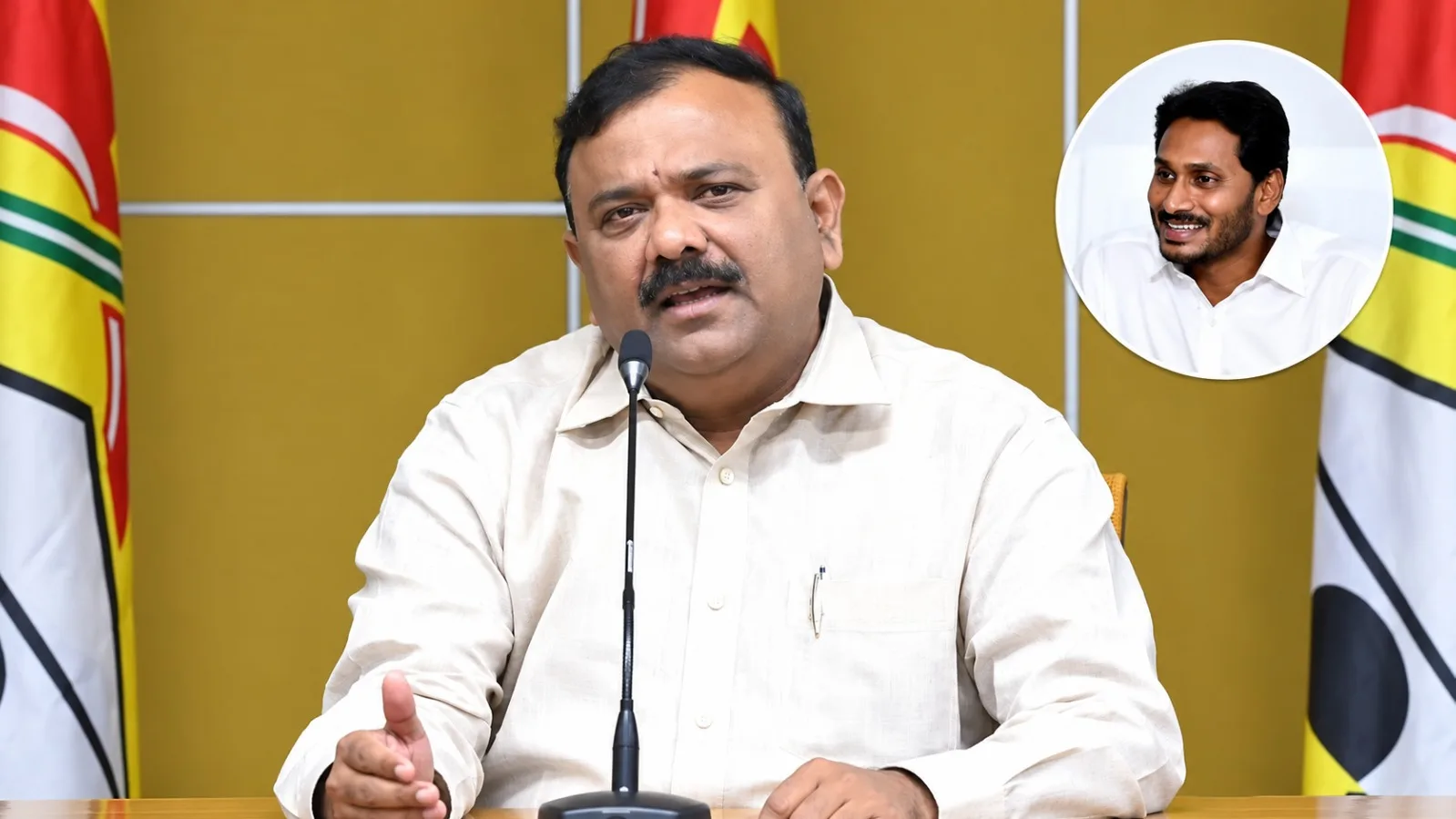 ‘జగన్ది వీధి రౌడీ భాష’.. మాజీ సీఎంపై ఎమ్మెల్యే యరపతినేని శ్రీనివాసరావు తీవ్ర విమర్శలు